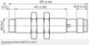 Picture of Ind.andur IMF, M12, Sn=8mm, Unshielded, PNP-NC, kere 65mm, pistik M12 4-pin, SICK 